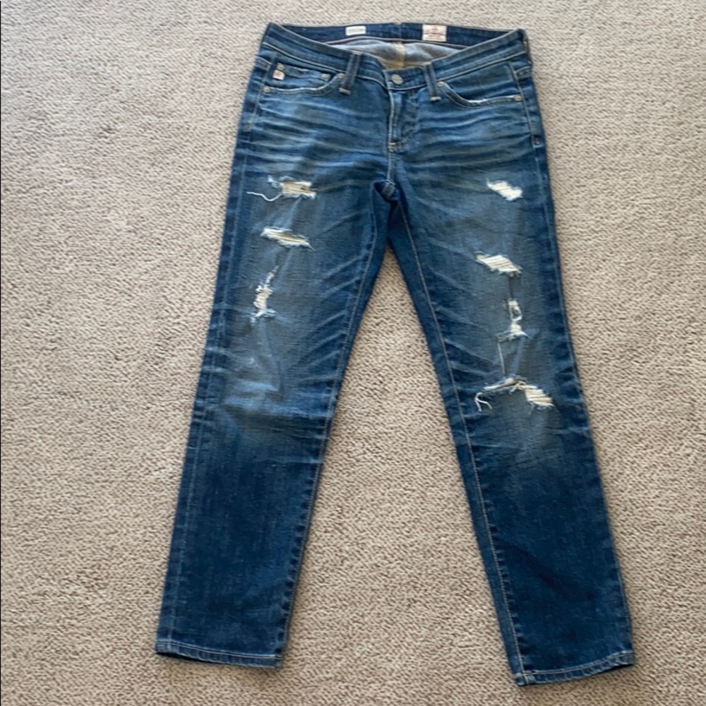 Ag stilt crop jeans. Size 25